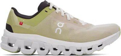On Cloudflow 4 Sneakers In Zest,frost