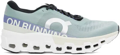 On Green Cloudmster 2 Sneakers In Mineral | Aloe