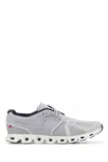 On Running Cloud 5 Mesh Sneakers In Glacierwhite