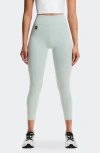On High Waist 7/8 Studio Tights In Blue