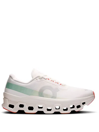 On Ivory Cloudmster Sneakers In White