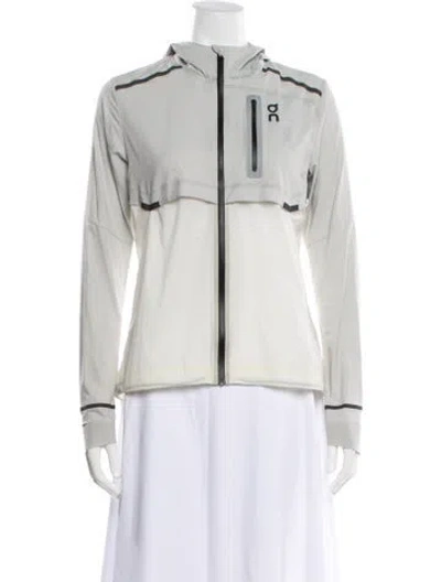 Pre-owned On Jacket In Gray