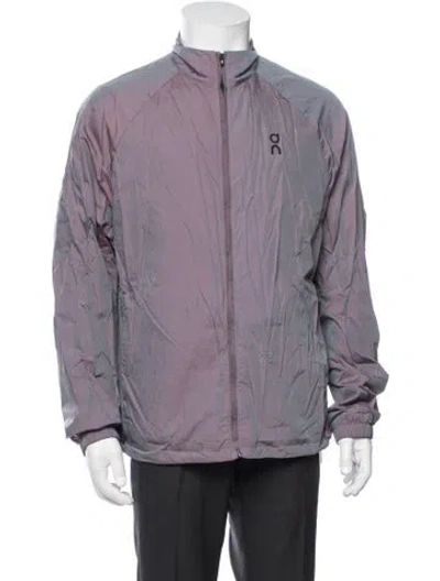 Pre-owned On Jacket In Purple