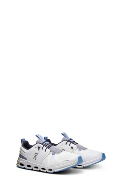 On Kids' Cloud Sky Running Sneaker In White