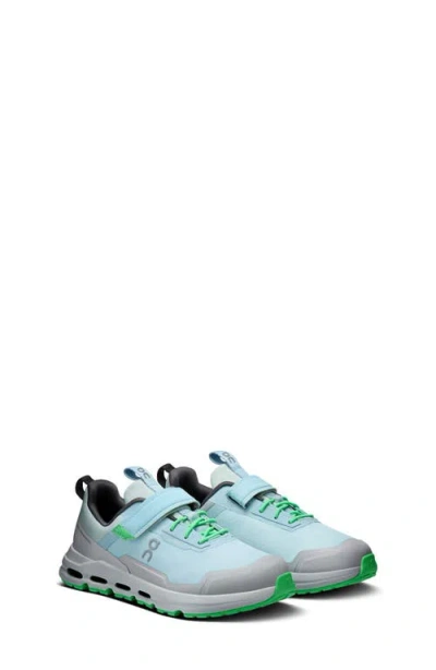 On Kids' Cloudhero Waterproof Running Shoe In Blue