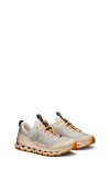 On Kids' Cloudhero Waterproof Running Shoe In Glacier/cream