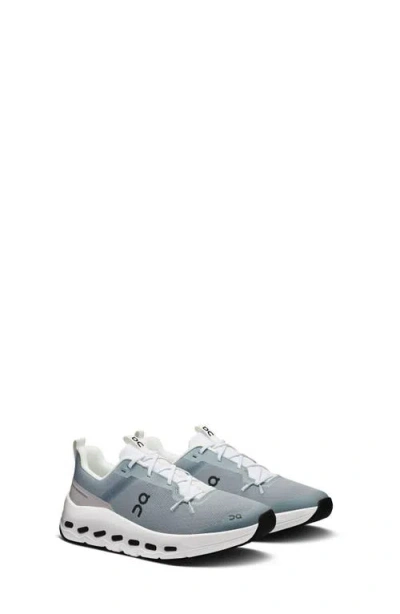 On Kids' Cloudleap Sneaker In Glacier/white