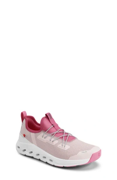 On Kids' Cloudleap Sneaker In Pink