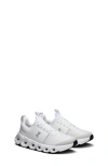 On Kids' Cloudswift Running Shoe In All White