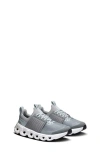 On Kids' Cloudswift Running Shoe In Alloy/glacier