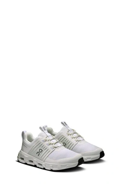 On Kids' Cloudswift Running Shoe In White