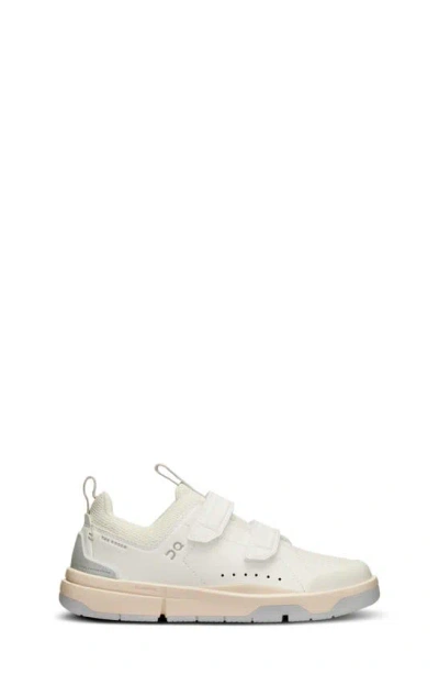 On Unisex The Roger Kids Sneakers - Little Kid In White/ Glacier