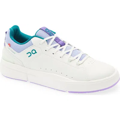 On Kids' The Roger Youth Tennis Sneaker In White