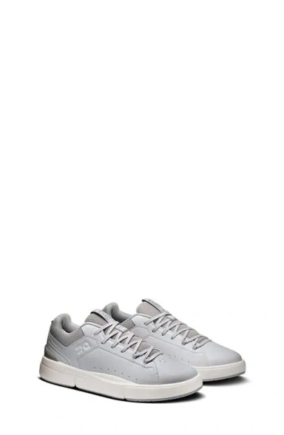 On Kids' The Roger Youth Tennis Sneaker In Gray