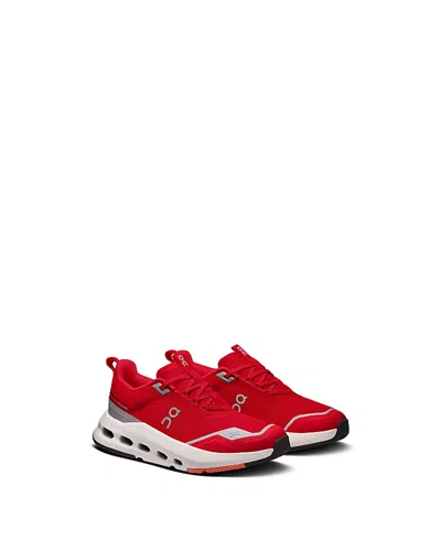 On Kids' Unisex Cloudswift Sneakers - Big Kid In Red