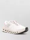 On Lace Up Mesh Nyl Shoes Round Toe In White