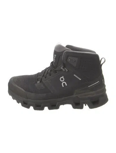 Pre-owned On Lace-up Boots In Multi