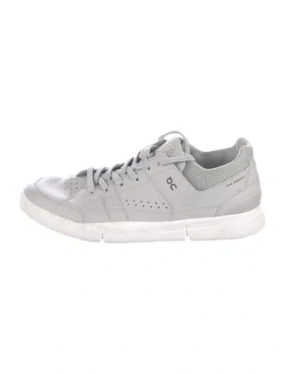 Pre-owned On Leather Athletic Sneakers In Grey