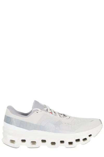 On Light Gray Cloudmster 1 Recycled Polyester Sneakers In White