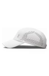 On Lightweight Perforated Cap In White