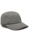 On Lightweight Perforated Stretch-shell Cap In Gray