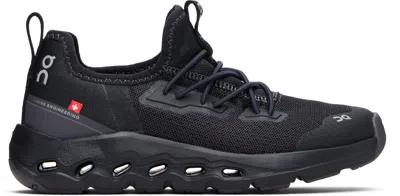 On Little Kids Black Cloudleap Sneakers