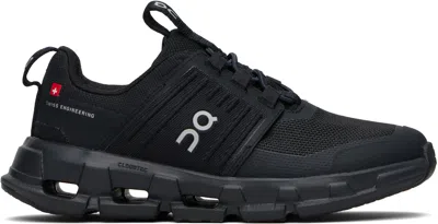 On Little Kids Black Cloudswift Sneakers