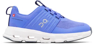 On Little Kids Blue Cloudswift Sneakers In Purple