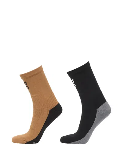 On Logo-detail Socks (set Of Two) In Multi