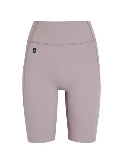 On Logo Shorts In Purple