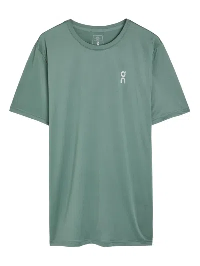 On Logo Tee Core In Green