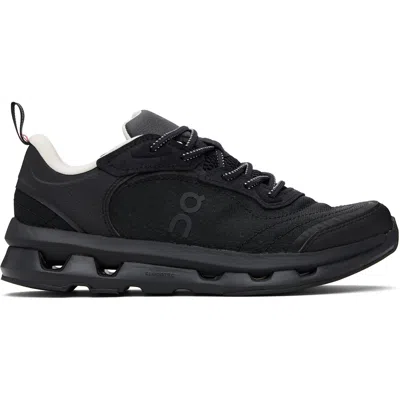 On Logo-print Lace-up Sneakers In Black