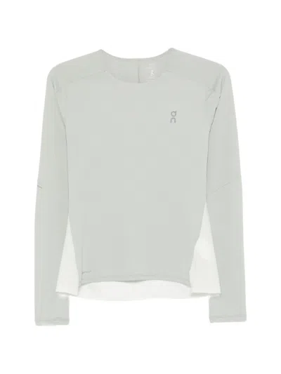 On Lg-sleeve Performance Top In Gray