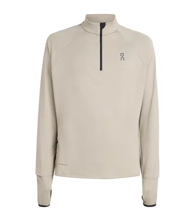 On Lg-sleeve Climate Top In Gold
