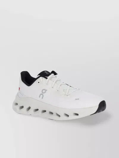 On Low Top Sneakers Perforated Upper