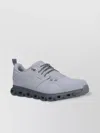 On Textured Grey Sneakers With Streamlined Silhouette