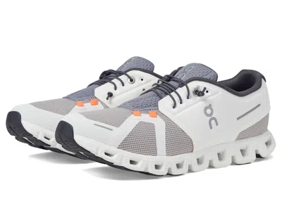 Pre-owned On Man's Sneakers & Athletic Shoes  Cloud 5 Push In Pearl/fossil