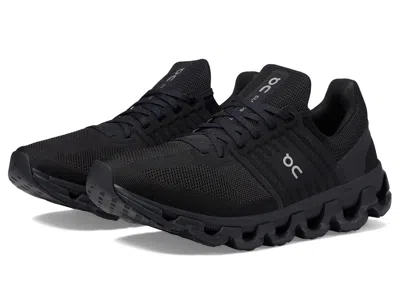 Pre-owned On Man's Sneakers & Athletic Shoes  Cloudswift 3 Ad In All Black
