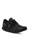 On Men's Cloud 5 Low Top Sneakers In All Black In All Black