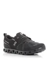 On Men's Cloud 5 Waterproof Lace Up Running Sneakers In Black