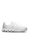 On Cloud 5 Rubber-trimmed Recycled Mesh Running Sneakers In White Glacier