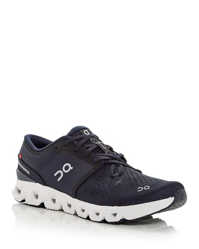 On Men's Cloud X 4 Sneakers In Blue