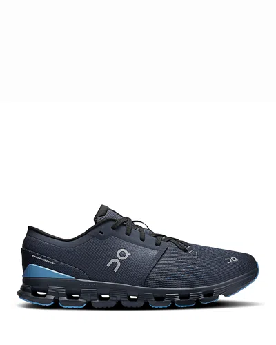 On Men's Cloud X 4 Sneakers In Blue