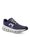 On Cloudmster Rubber-trimmed Mesh Running Sneakers In Acai Aloe