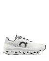 On Cloudmster Lace-up Sneakers In Undyed-white White