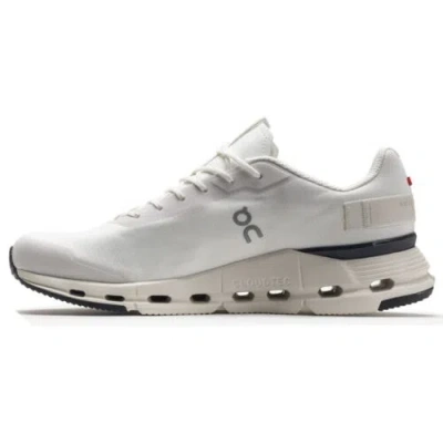Pre-owned On Men's Cloudnova Form Sneakers, White | Eclipse, 13 Medium Us