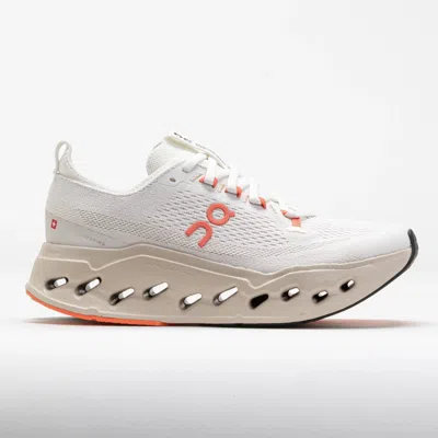 On Men's Cloudsurfer Max Running Shoes In Ivory/salm In Neutral
