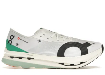 Pre-owned On Men's  Cloudboom Echo 3 Sneakers In Undyed White/mint
