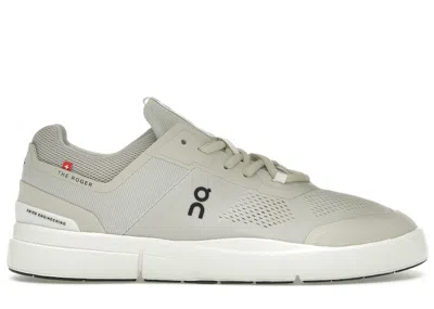 Pre-owned On Men's  Roger Spin Sneakers In Sand/ivory