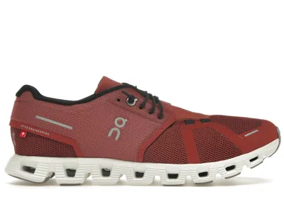 Pre-owned On Men's  Running Cloud 5 Sneakers In Ruby/rust